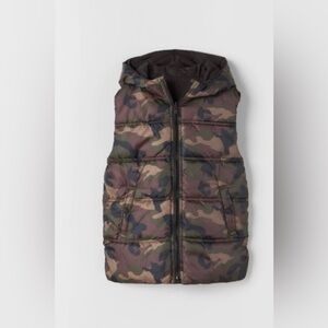 ZARA reversible vest boys with hood military/black, 10-12 yo
Puffer jacket